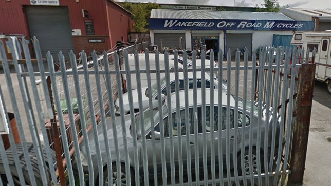 Motorbike thieves spray poisonous liquid at showroom staff